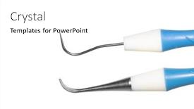  Presentation with dental - Slide deck consisting of close-up-shot-of-two background and a white colored foreground