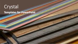  Presentation with vinyl - Slides consisting of close-up-shot-of-vinyl background and a violet colored foreground