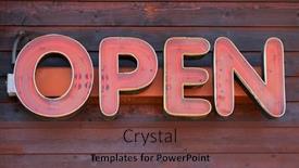  Presentation with neon - Presentation consisting of close-up-shot-of-wide background and a tawny brown colored foreground