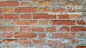  Presentation with venice - Amazing presentation design having close up shot of a wall in venice backdrop and a coral colored foreground