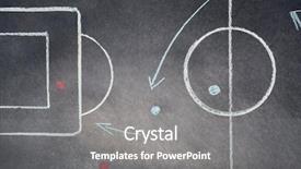  Presentation with close up shot - Beautiful presentation theme featuring close up shot backdrop and a gray colored foreground