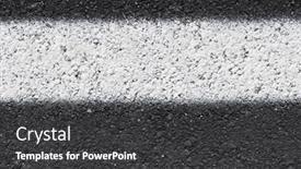  Presentation with asphalt - Presentation design consisting of close-up-texture background and a dark gray colored foreground