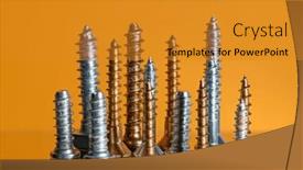  Presentation with metal - Theme featuring close-up-view-of-assorted background and a gold colored foreground