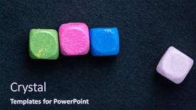  Presentation with letter - Theme enhanced with close-up-view-of-colorful background and a wine colored foreground