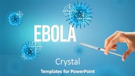 Presentation with ebola - Amazing presentation having close-up-view-of-doctor backdrop and a teal colored foreground