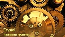  Presentation with close up view of the compass on old paper - Audience pleasing slides consisting of view of gears from old backdrop and a tawny brown colored foreground