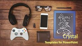  Presentation with geek - PPT layouts having close up view of geek background and a tawny brown colored foreground