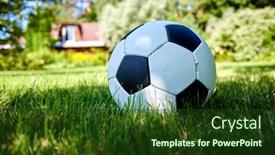  Presentation with leather - Beautiful slide set featuring close-up-view-of-leather backdrop and a tawny brown colored foreground