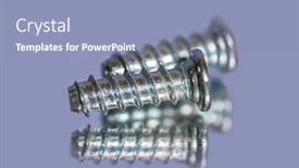  Presentation with self - PPT theme consisting of close-up-view-of-self background and a  colored foreground