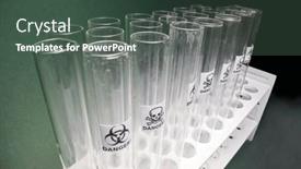  Presentation with tubes - Theme with close-up-view-of-test background and a ocean colored foreground