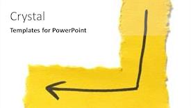  Presentation with torn paper - Amazing PPT layouts having close-up-view-of-torn backdrop and a white colored foreground