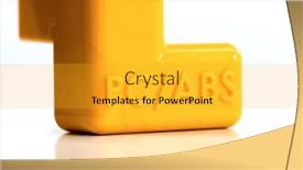  Presentation with plastic - Slide set enhanced with close-up-view-of-yellow background and a gold colored foreground