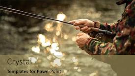  Presentation with house fly insect close up - Beautiful PPT layouts featuring close-up-view backdrop and a coral colored foreground