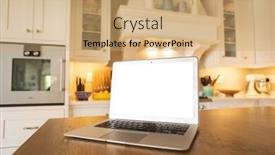  Presentation with lockdown - Presentation design enhanced with close-up-view background and a coral colored foreground