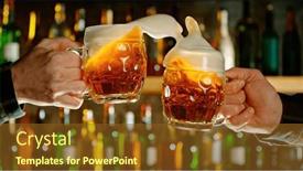  Presentation with pub - Presentation consisting of close-up-view background and a tawny brown colored foreground