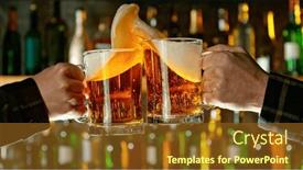  Presentation with pub - Slide deck featuring close-up-view background and a tawny brown colored foreground