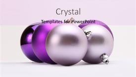  Presentation with glow - Slide deck featuring close-up-violet-pink-nacre background and a lavender colored foreground