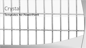  Presentation with wire ropes - Slide set consisting of close-up-wire-lattice-against background and a white colored foreground