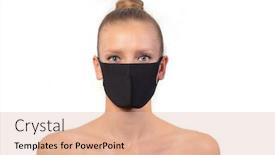  Presentation with medical infection - Amazing presentation theme having close-up-young-woman-wearing backdrop and a lemonade colored foreground