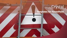  Presentation with tank - Presentation theme having close-view-of-the-back background and a red colored foreground