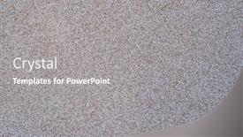  Presentation with fried egg close up view - PPT theme consisting of close-view-of-the-wall background and a gray colored foreground