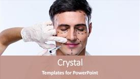  Presentation with plastic surgery - Theme enhanced with closed at plastic surgery background and a coral colored foreground
