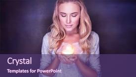  Presentation with candle christmas - PPT layouts enhanced with closed eyes praying christmas background and a violet colored foreground