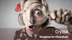  Presentation with look forward - Amazing presentation design having closer look backdrop and a tawny brown colored foreground