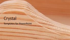  Presentation with wood - Slide deck enhanced with closeup-background-from-raw-smooth background and a coral colored foreground