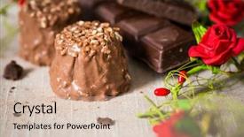  Presentation with bag iv fluid closeup saline - Slide deck with close view on the road roller working on the new road construction site background and a gray colored foreground