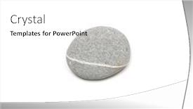  Presentation with beautiful nature - Colorful presentation enhanced with closeup-gray-stone-with-beautiful backdrop and a white colored foreground
