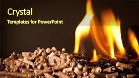  Presentation with biomass - Colorful theme enhanced with white background for memo backdrop and a  colored foreground.