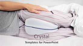  Presentation with pajama - PPT layouts consisting of closeup-of-a-caucasian-man background and a lemonade colored foreground