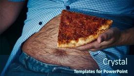  Presentation with beer - Beautiful PPT layouts featuring closeup-of-a-caucasian-man backdrop and a ocean colored foreground