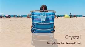  Presentation with surgical - Colorful presentation enhanced with closeup-of-a-caucasian-man backdrop and a lemonade colored foreground