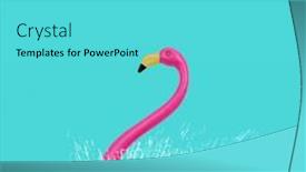  Presentation with blue pink - Slide deck enhanced with closeup-of-a-fake-pink background and a cyan colored foreground