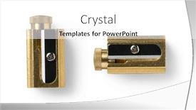  Presentation with element - PPT theme with closeup-of-a-golden-brass background and a  colored foreground