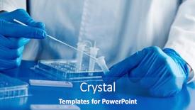  Presentation with antigen test - Slide set consisting of closeup-of-a-healthcare-worker background and a teal colored foreground