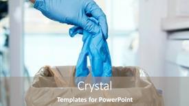  Presentation with metal whistle used by police - Amazing PPT theme having closeup-of-a-man-throwing backdrop and a coral colored foreground