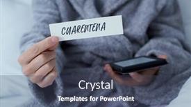  Presentation with gray - Audience pleasing theme consisting of closeup-of-a-man-wearing backdrop and a ocean colored foreground