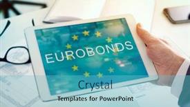  Presentation with next - Presentation design consisting of closeup-of-a-man-wearing background and a teal colored foreground