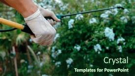  Presentation with farmland - Presentation with closeup-of-a-man-wearing background and a forest green colored foreground