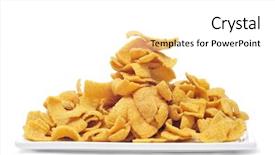  Presentation with white plate - Beautiful slide deck featuring closeup-of-a-plate backdrop and a white colored foreground