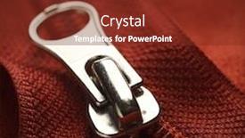  Presentation with pentecost red flame - Cool new presentation with closeup of a red zipper backdrop and a tawny brown colored foreground