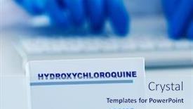  Presentation with surgical gloves - Beautiful PPT layouts featuring closeup-of-a-simulated-box backdrop and a light blue colored foreground