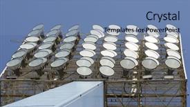  Presentation with light from dark sky god - Beautiful PPT layouts featuring closeup of a stadium lights backdrop and a  colored foreground