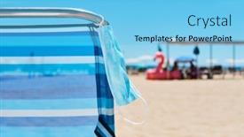  Presentation with surgical - Slide deck with closeup-of-a-surgical-mask background and a light blue colored foreground