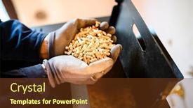  Presentation with couples holding hands - Colorful presentation theme enhanced with closeup-of-a-technician-s backdrop and a tawny brown colored foreground