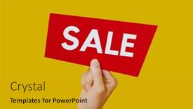  Presentation with red - Presentation theme with closeup-of-a-white-man background and a gold colored foreground