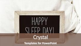  Presentation with frame - Cool new PPT layouts with closeup of a wooden-framed backdrop and a tawny brown colored foreground